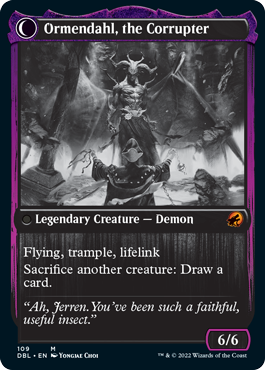 Jerren, Corrupted Bishop // Ormendahl, the Corrupted [Innistrad: Double Feature] | L.A. Mood Comics and Games