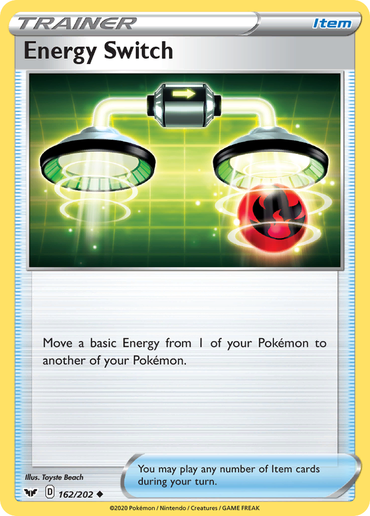 Energy Switch (162/202) [Sword & Shield: Base Set] | L.A. Mood Comics and Games