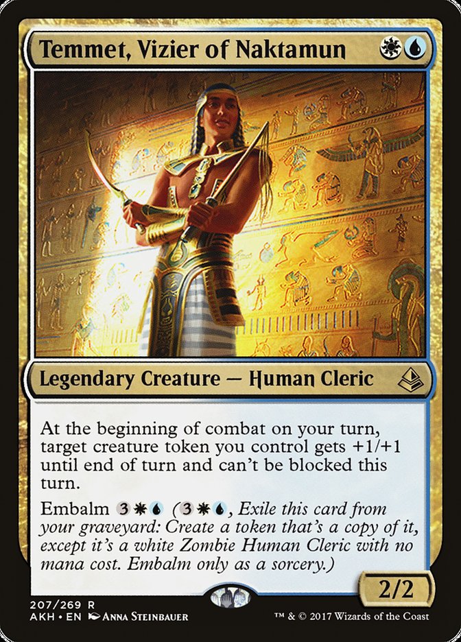 Temmet, Vizier of Naktamun [Amonkhet] | L.A. Mood Comics and Games