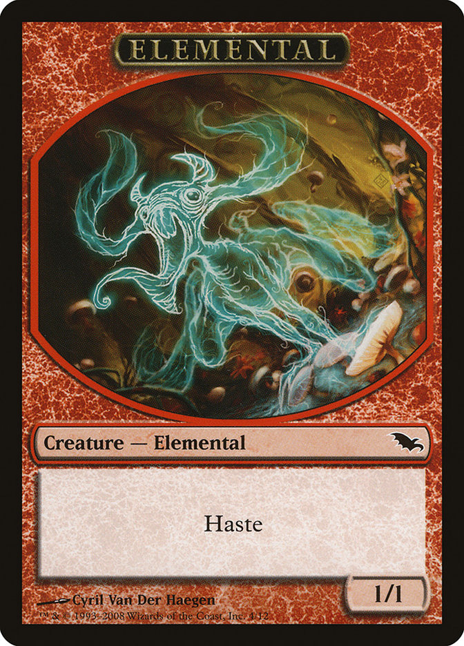 Elemental Token (4/12) [Shadowmoor Tokens] | L.A. Mood Comics and Games