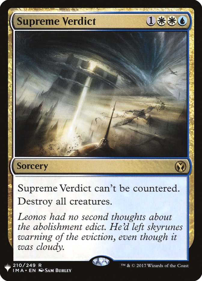 Supreme Verdict [Mystery Booster] | L.A. Mood Comics and Games