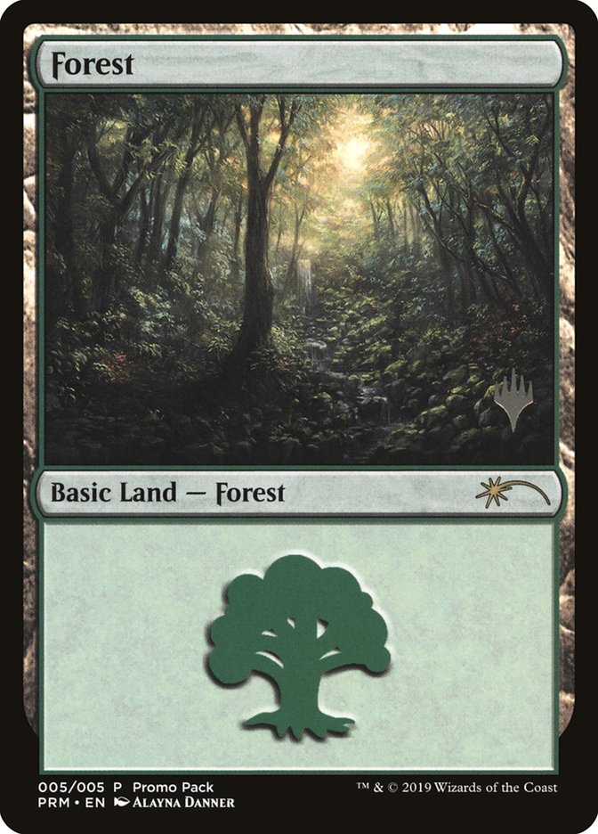 Forest (5) [Core Set 2020 Promo Pack] | L.A. Mood Comics and Games