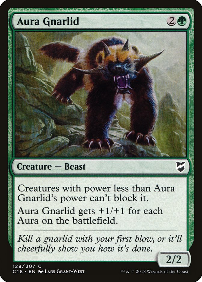 Aura Gnarlid [Commander 2018] | L.A. Mood Comics and Games
