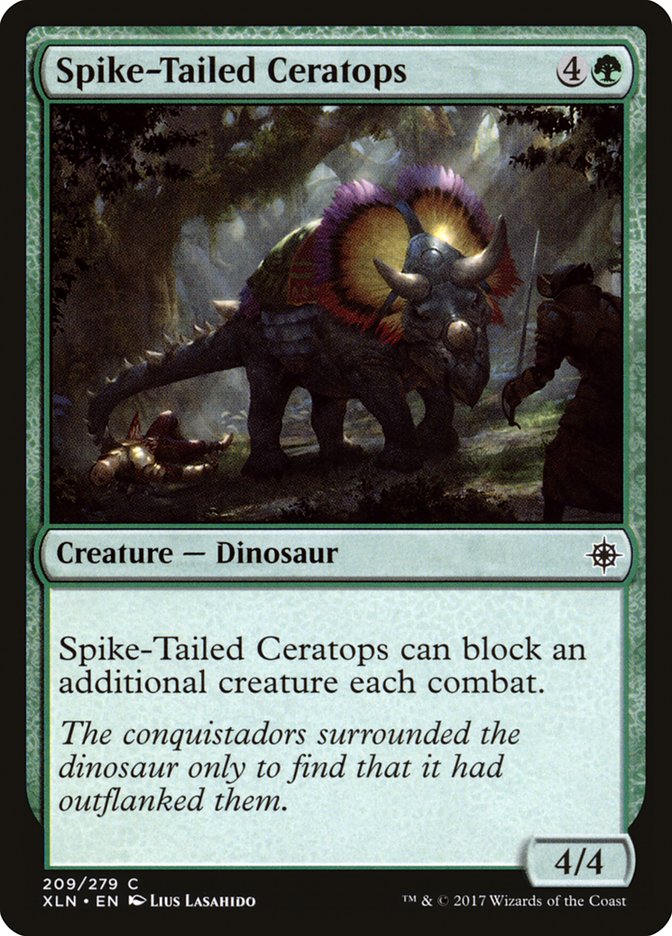 Spike-Tailed Ceratops [Ixalan] | L.A. Mood Comics and Games