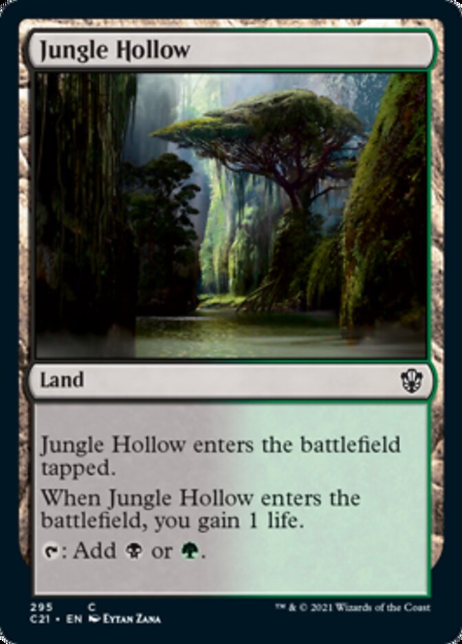 Jungle Hollow [Commander 2021] | L.A. Mood Comics and Games
