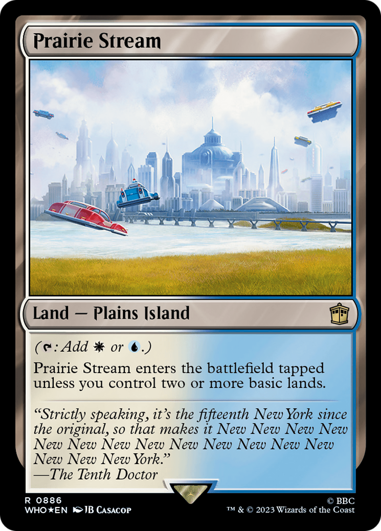Prairie Stream (Surge Foil) [Doctor Who] | L.A. Mood Comics and Games