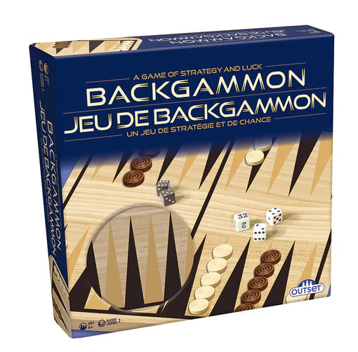 Backgammon (wood) | L.A. Mood Comics and Games