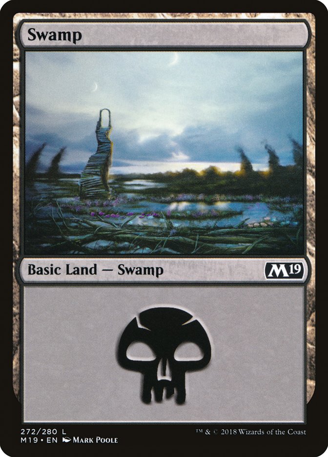 Swamp (272) [Core Set 2019] | L.A. Mood Comics and Games