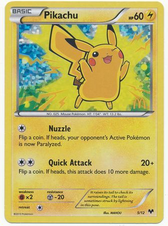 Pikachu (5/12) [McDonald's Promos: 2014 Collection] | L.A. Mood Comics and Games