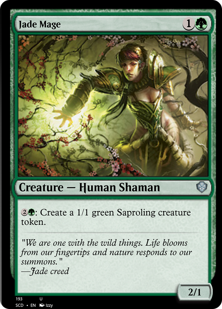 Jade Mage [Starter Commander Decks] | L.A. Mood Comics and Games
