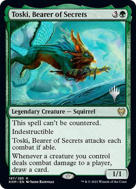 Toski, Bearer of Secrets (Promo Pack) [Kaldheim Promos] | L.A. Mood Comics and Games