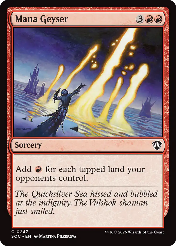 Mana Geyser [Secrets of Strixhaven Commander] | L.A. Mood Comics and Games