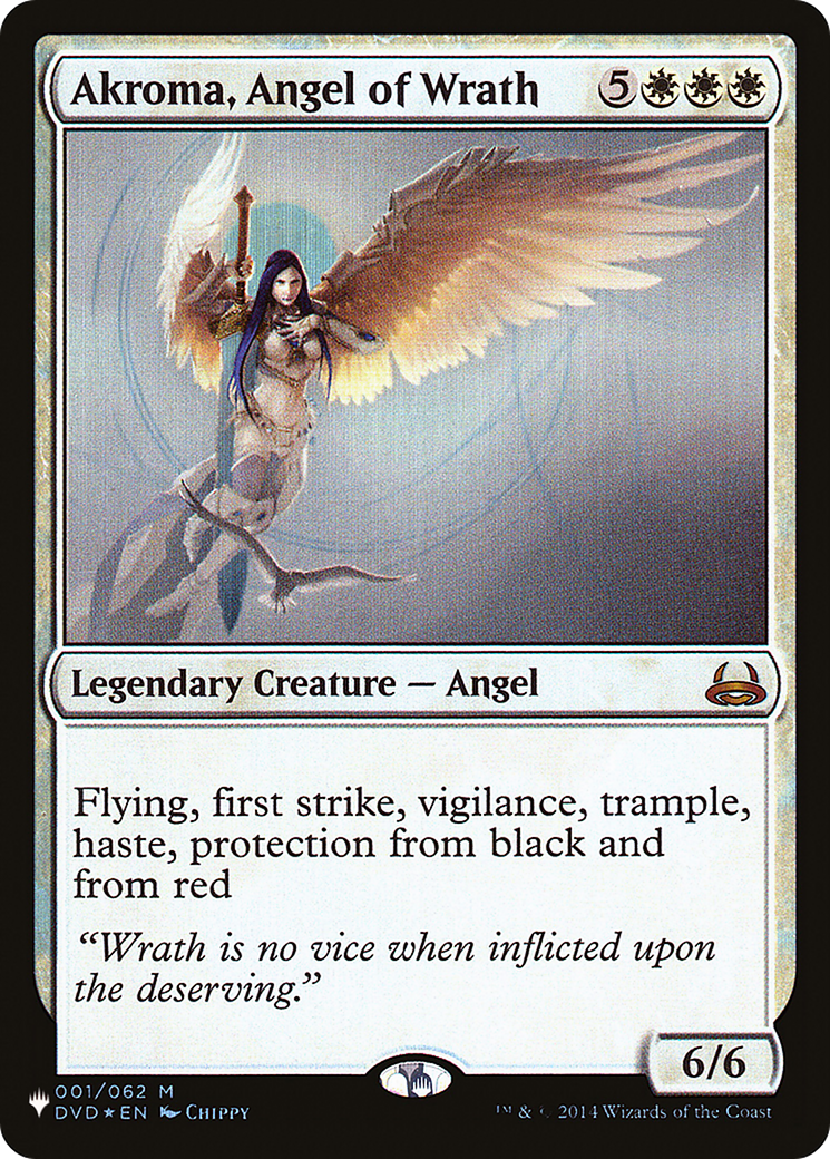 Akroma, Angel of Wrath [The List Reprints] | L.A. Mood Comics and Games