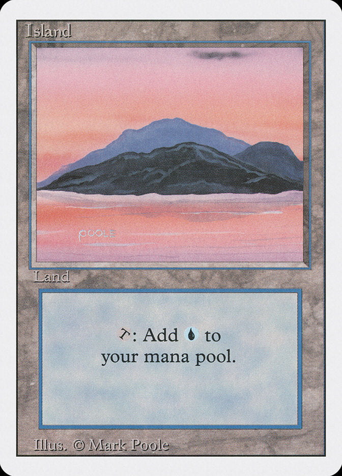 Island (Sunset / Signature on Left) [Revised Edition] | L.A. Mood Comics and Games