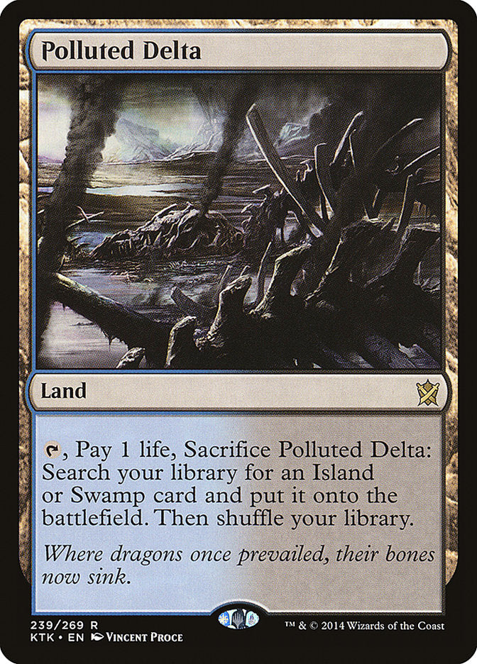 Polluted Delta [Khans of Tarkir] | L.A. Mood Comics and Games