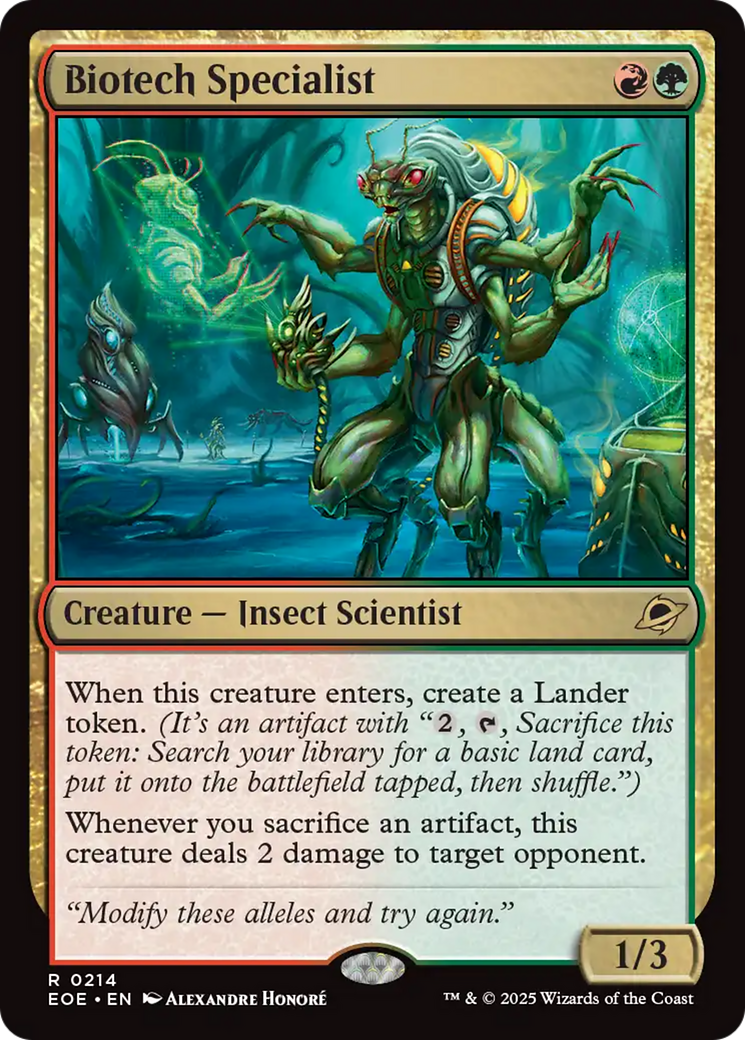 Biotech Specialist [Edge of Eternities] | L.A. Mood Comics and Games