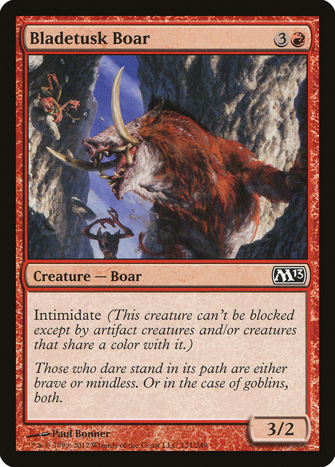 Bladetusk Boar [Magic 2013] | L.A. Mood Comics and Games