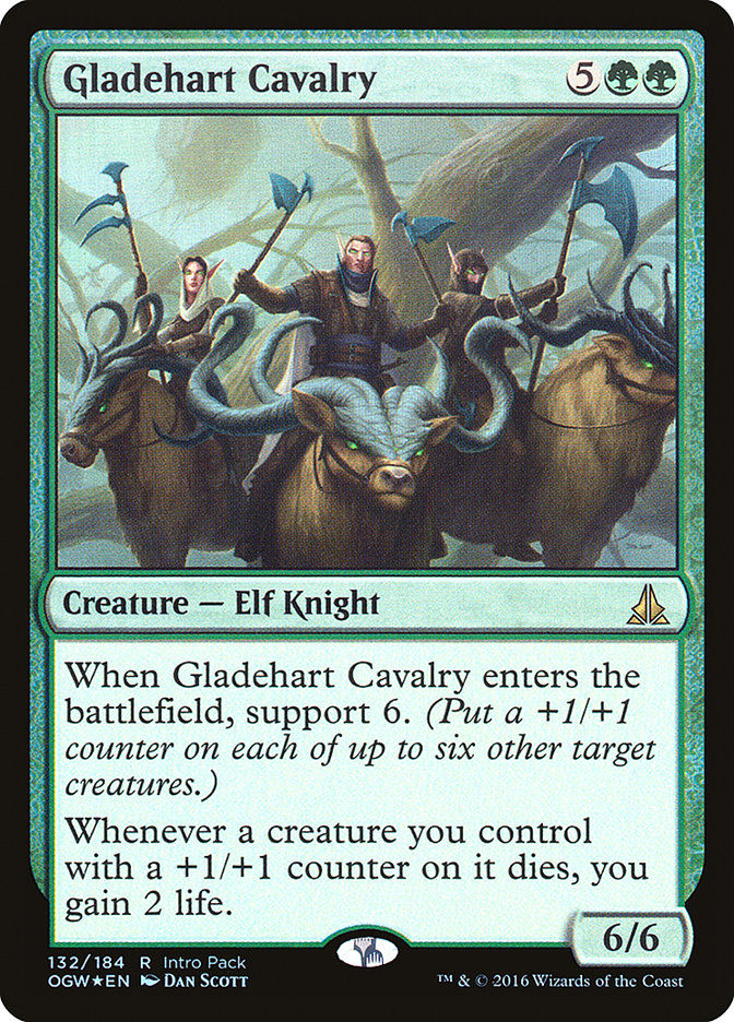 Gladehart Cavalry (Intro Pack) [Oath of the Gatewatch Promos] | L.A. Mood Comics and Games