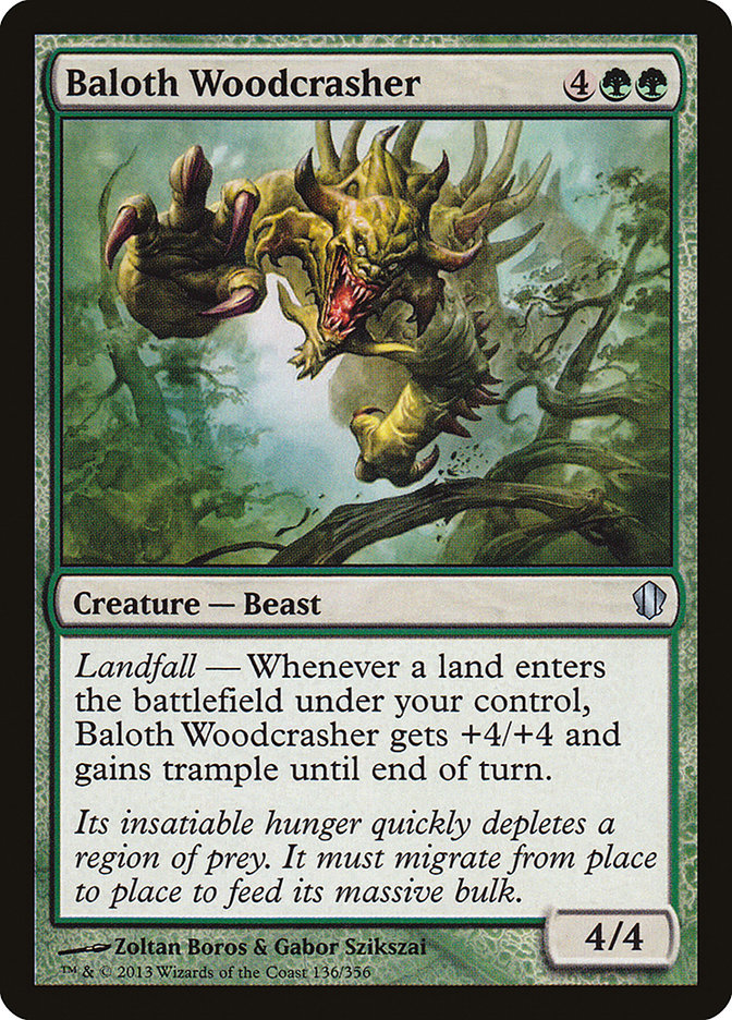 Baloth Woodcrasher [Commander 2013] | L.A. Mood Comics and Games