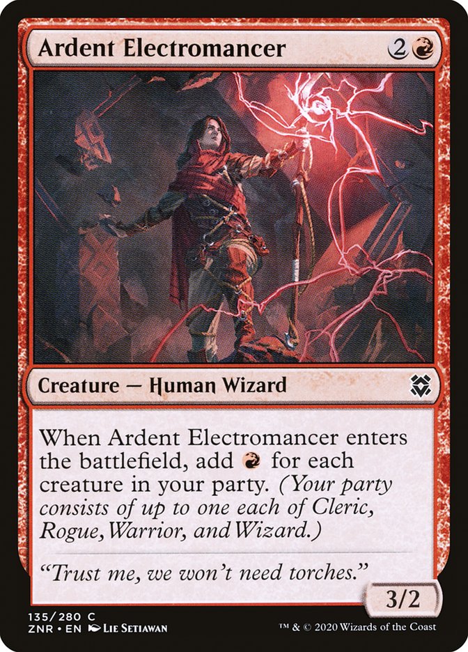 Ardent Electromancer [Zendikar Rising] | L.A. Mood Comics and Games
