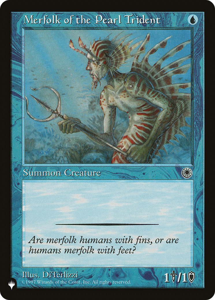 Merfolk of the Pearl Trident [The List Reprints] | L.A. Mood Comics and Games