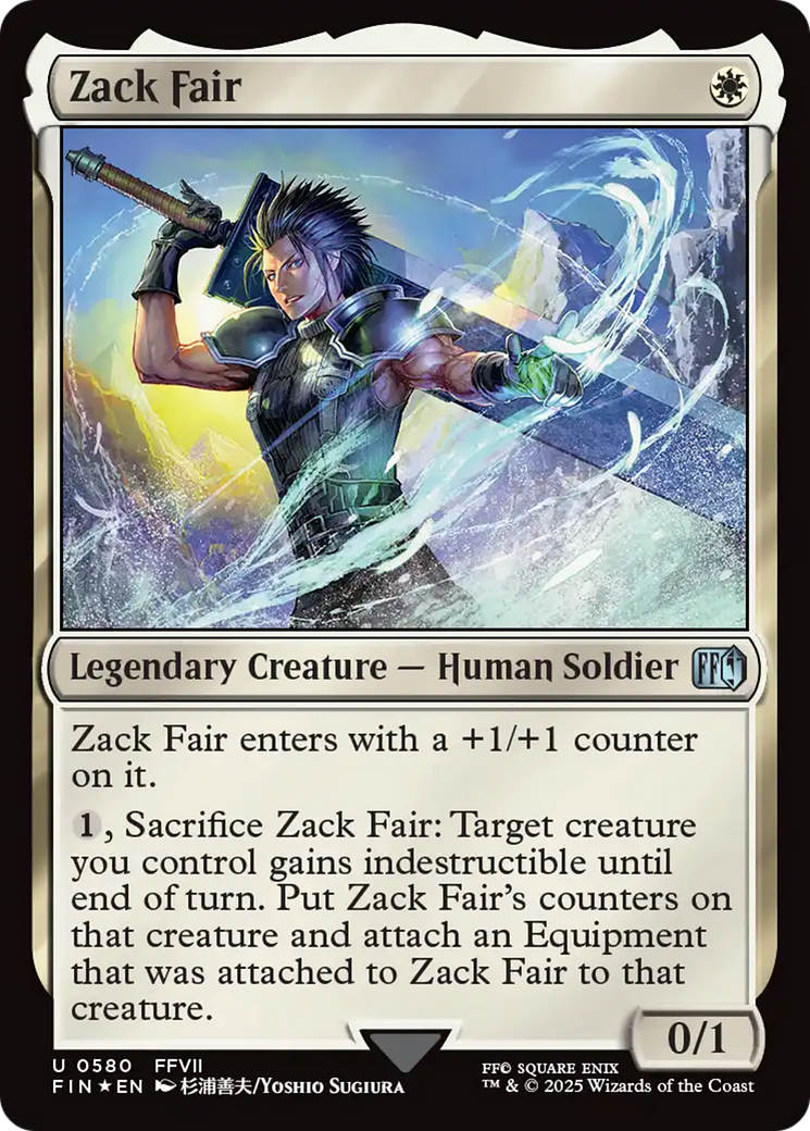 Zack Fair (Surge Foil) [FINAL FANTASY] | L.A. Mood Comics and Games