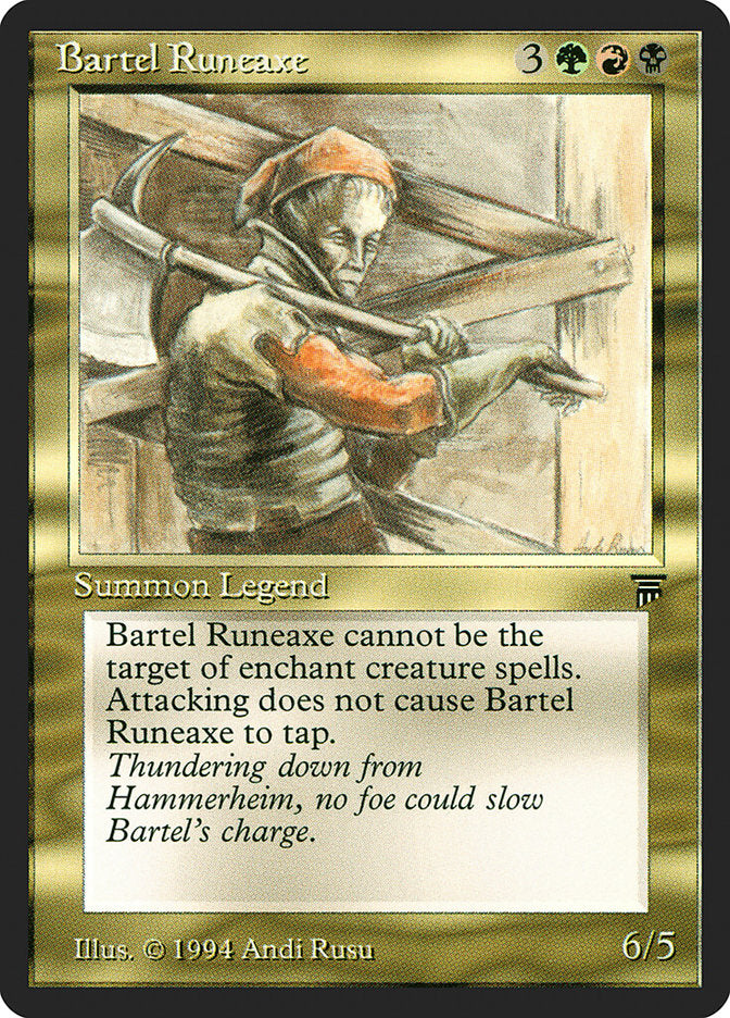 Bartel Runeaxe [Legends] | L.A. Mood Comics and Games