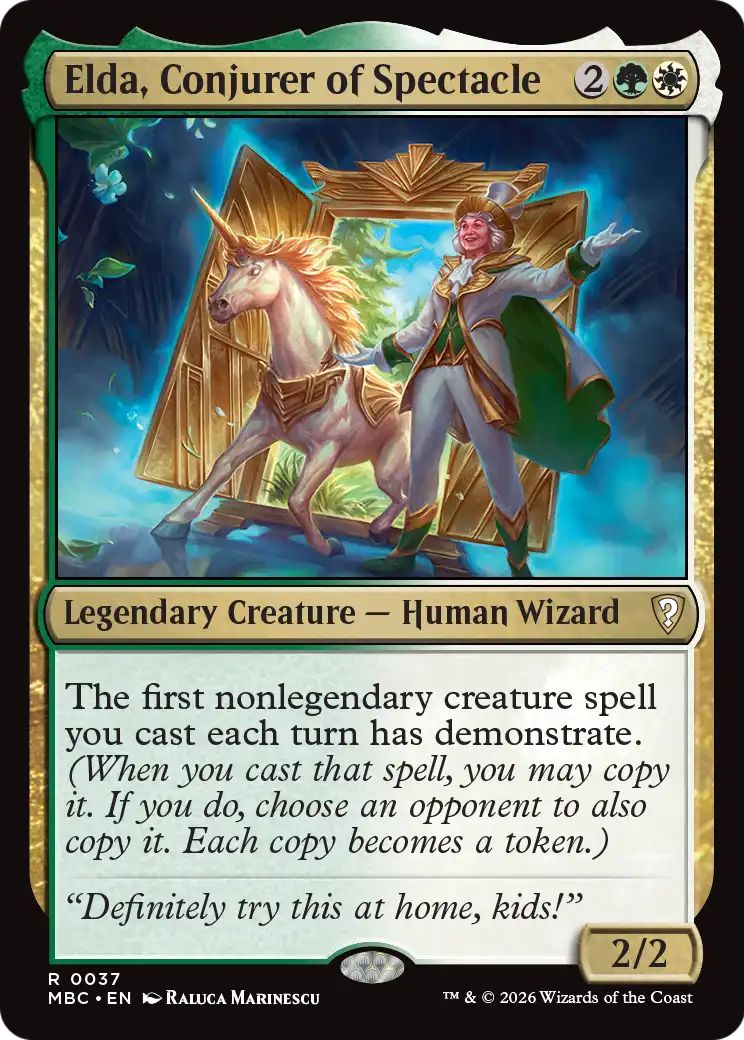 Elda, Conjurer of Spectacle [Mystery Booster: Commander Edition] | L.A. Mood Comics and Games