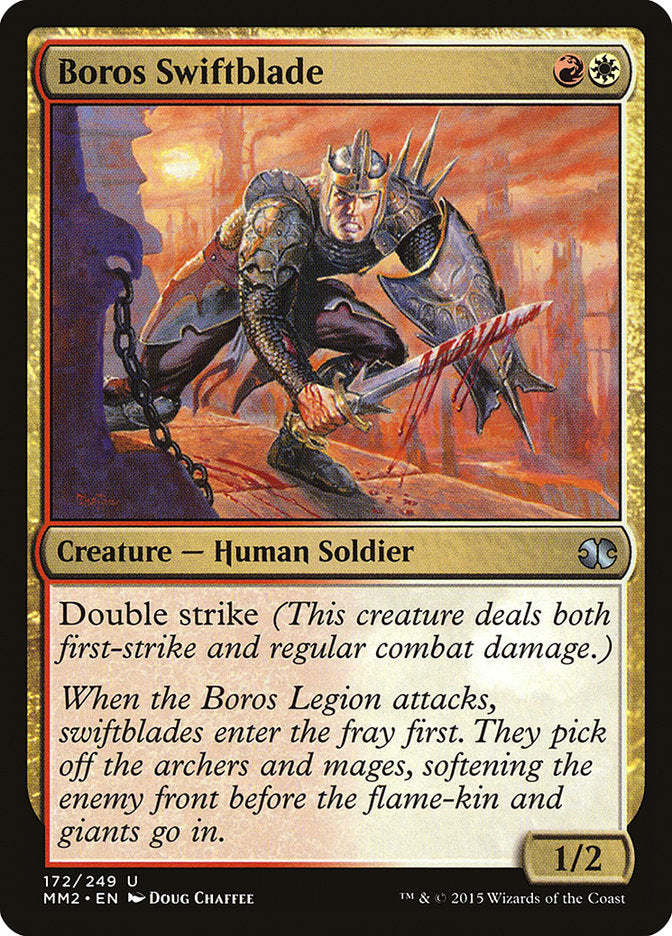 Boros Swiftblade [Modern Masters 2015] | L.A. Mood Comics and Games