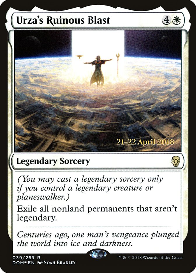 Urza's Ruinous Blast [Dominaria Prerelease Promos] | L.A. Mood Comics and Games