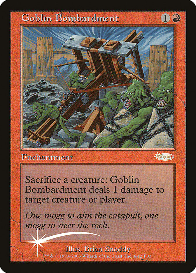Goblin Bombardment [Friday Night Magic 2003] | L.A. Mood Comics and Games