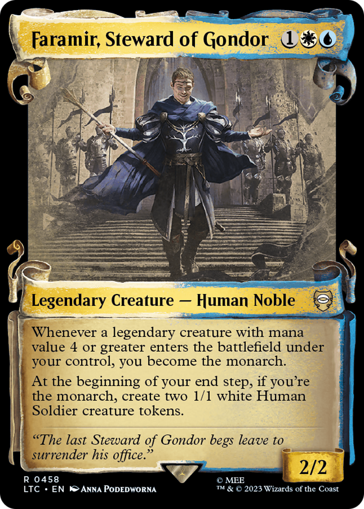 Faramir, Steward of Gondor [The Lord of the Rings: Tales of Middle-Earth Commander Showcase Scrolls] | L.A. Mood Comics and Games