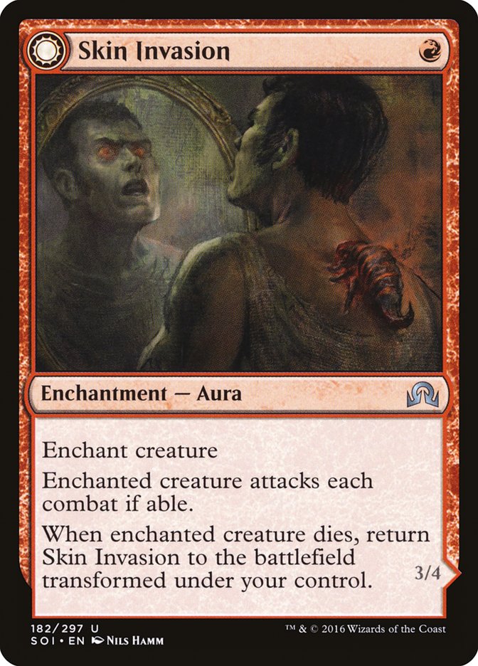 Skin Invasion // Skin Shedder [Shadows over Innistrad] | L.A. Mood Comics and Games