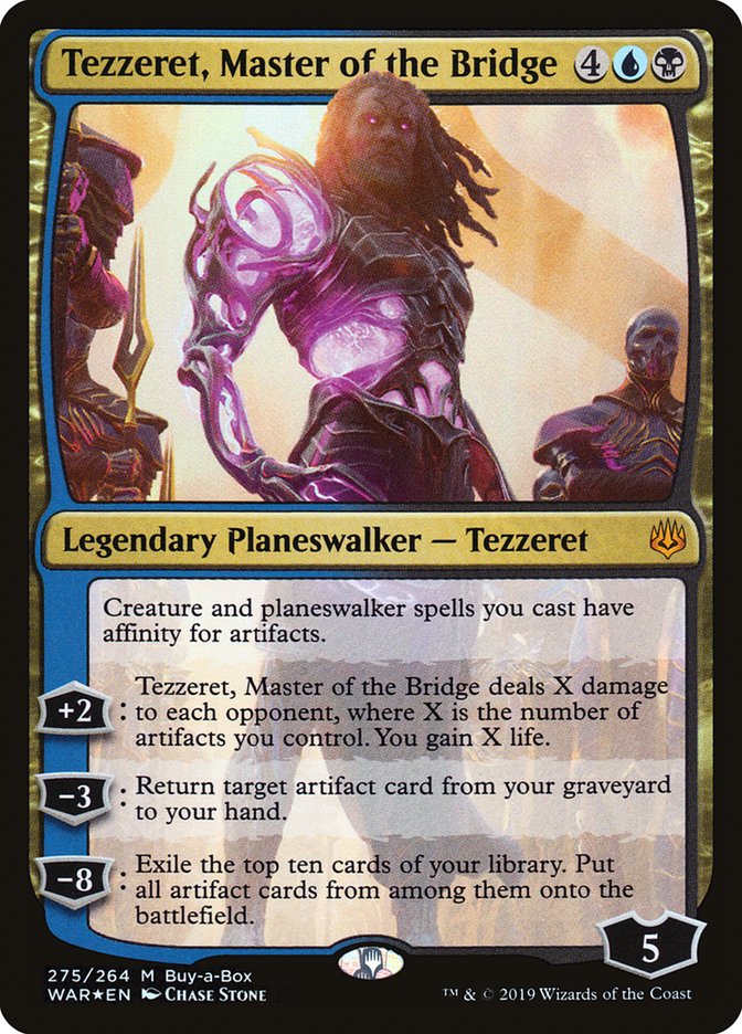 Tezzeret, Master of the Bridge (Buy-A-Box) [War of the Spark] | L.A. Mood Comics and Games