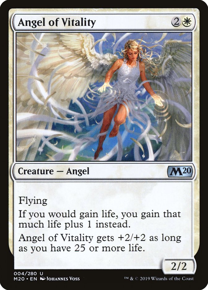 Angel of Vitality [Core Set 2020] | L.A. Mood Comics and Games