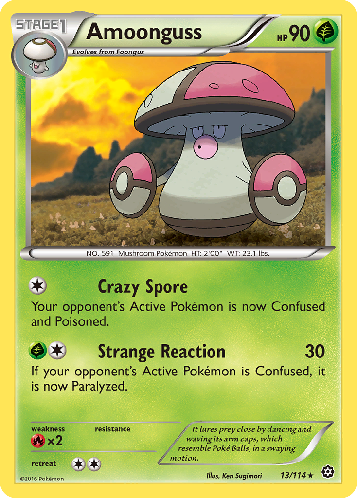 Amoonguss (13/114) [XY: Steam Siege] | L.A. Mood Comics and Games