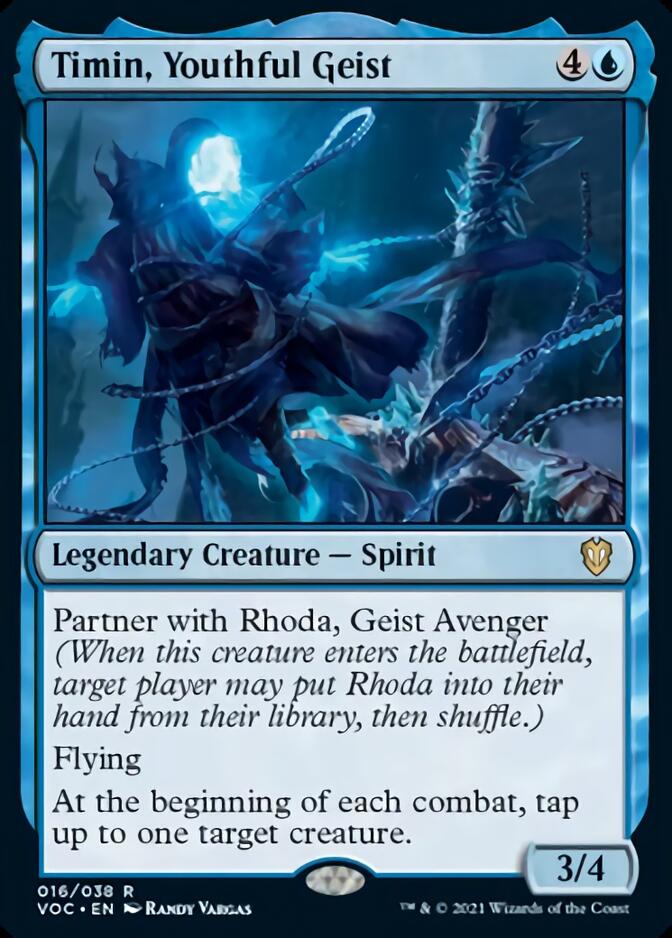 Timin, Youthful Geist [Innistrad: Crimson Vow Commander] | L.A. Mood Comics and Games