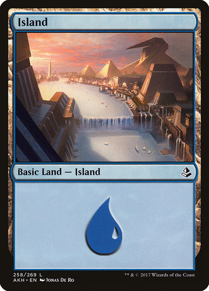 Island (258) [Amonkhet] | L.A. Mood Comics and Games