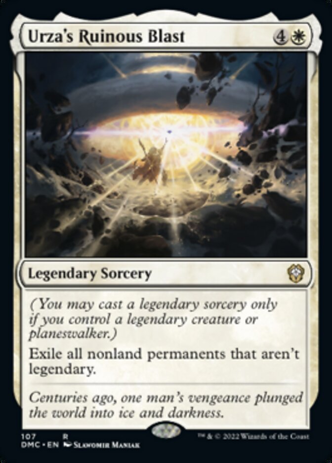 Urza's Ruinous Blast [Dominaria United Commander] | L.A. Mood Comics and Games