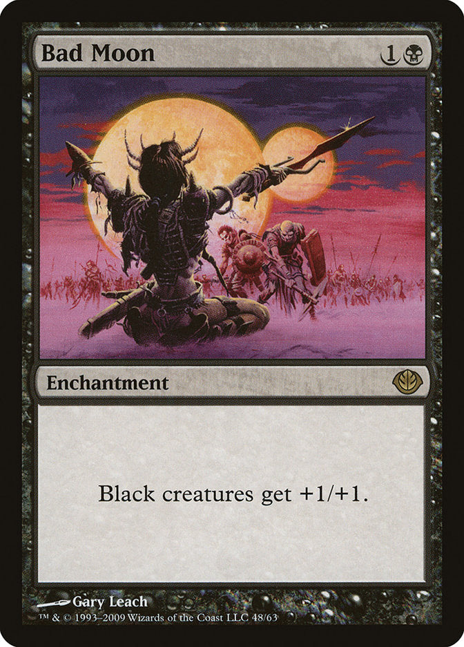 Bad Moon [Duel Decks: Garruk vs. Liliana] | L.A. Mood Comics and Games