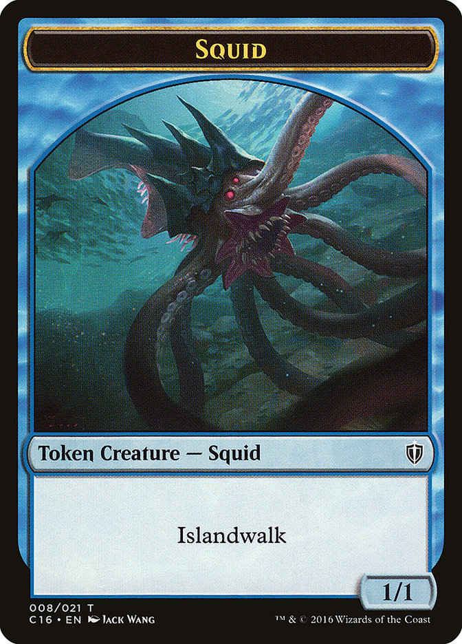 Squid Token [Commander 2016 Tokens] | L.A. Mood Comics and Games