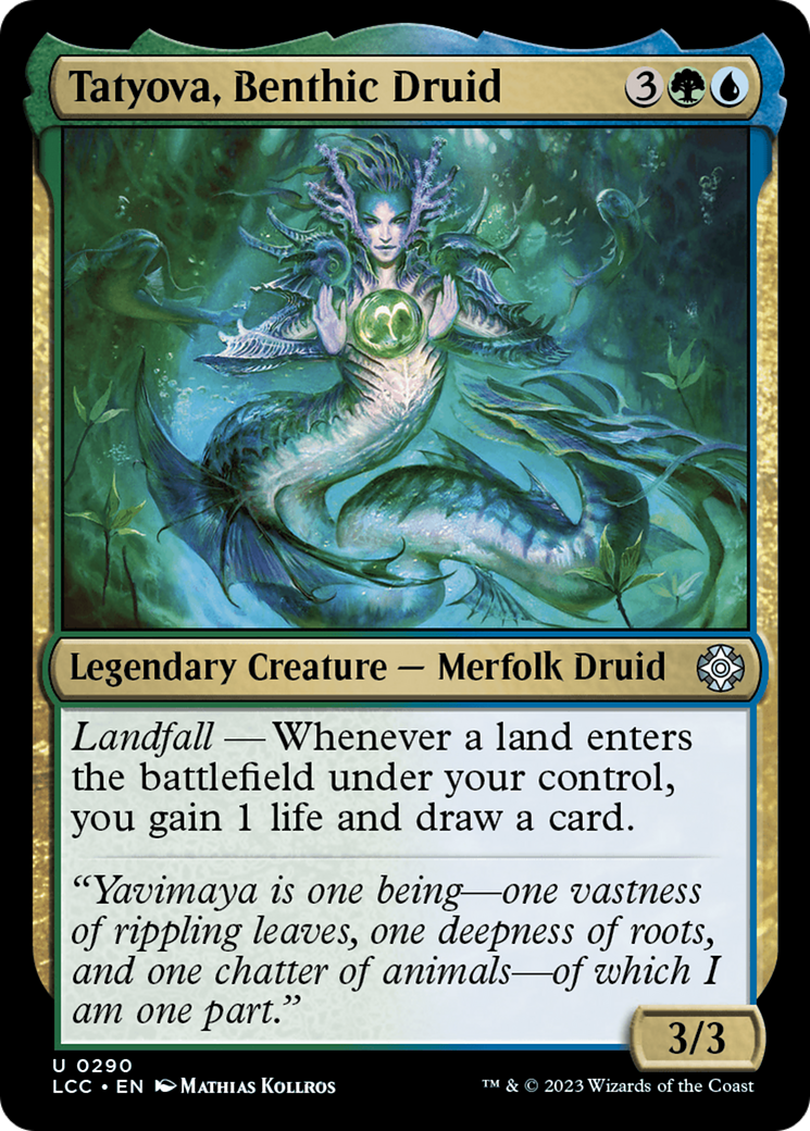 Tatyova, Benthic Druid [The Lost Caverns of Ixalan Commander] | L.A. Mood Comics and Games