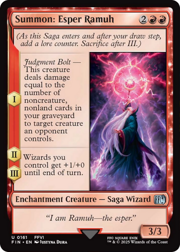 Summon: Esper Ramuh [FINAL FANTASY] | L.A. Mood Comics and Games