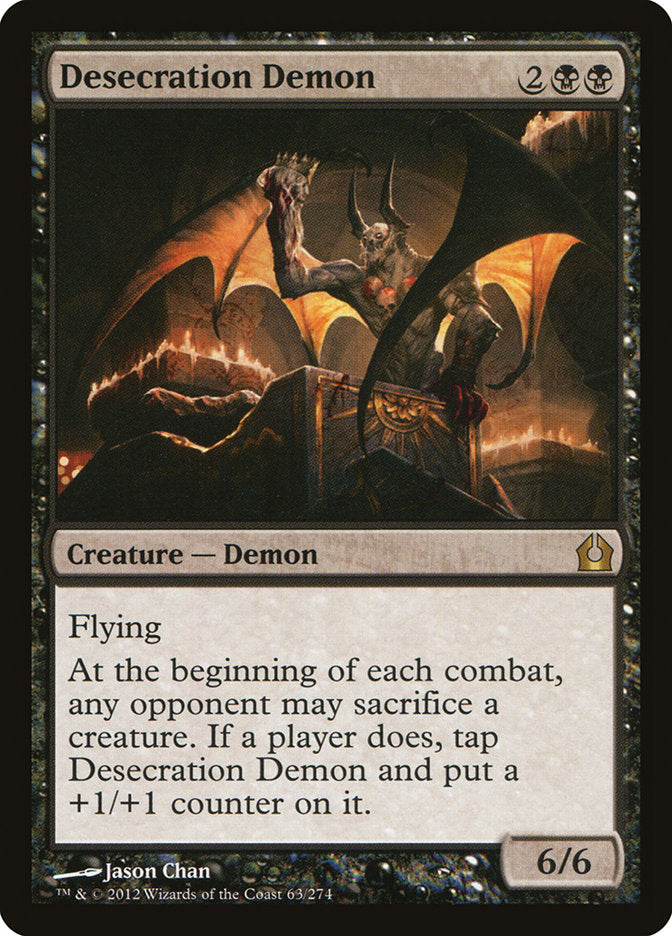 Desecration Demon [Return to Ravnica] | L.A. Mood Comics and Games