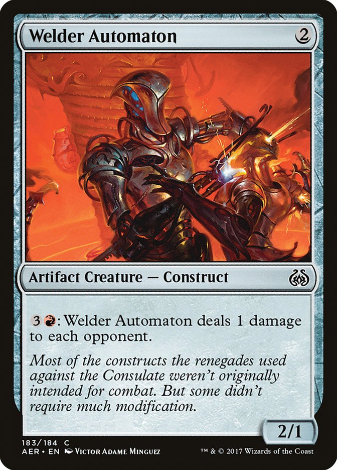 Welder Automaton [Aether Revolt] | L.A. Mood Comics and Games