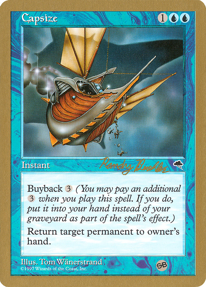 Capsize (Randy Buehler) (SB) [World Championship Decks 1998] | L.A. Mood Comics and Games