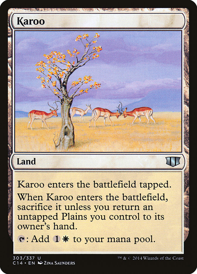 Karoo [Commander 2014] | L.A. Mood Comics and Games