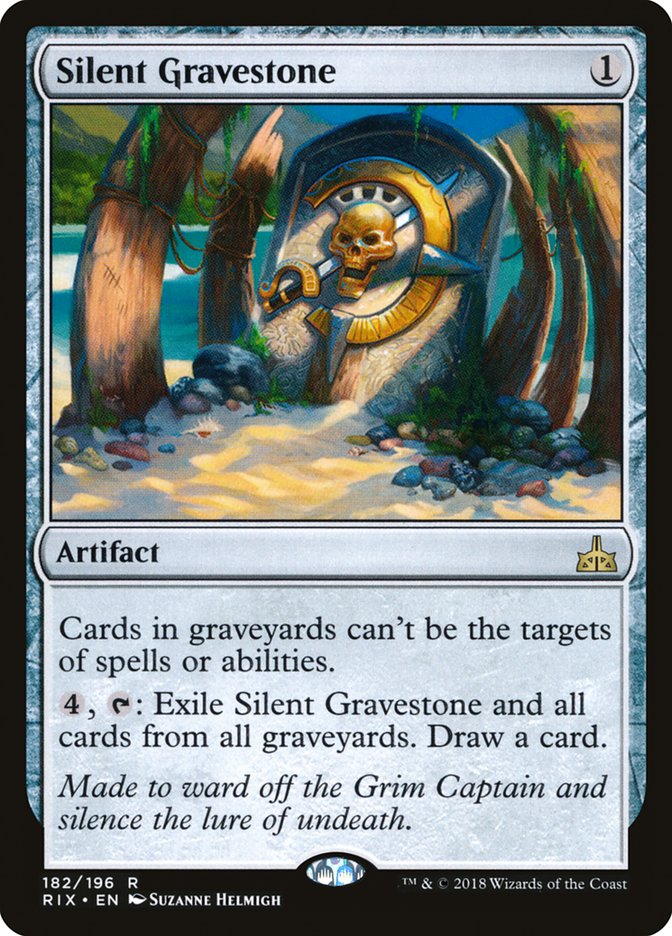 Silent Gravestone [Rivals of Ixalan] | L.A. Mood Comics and Games