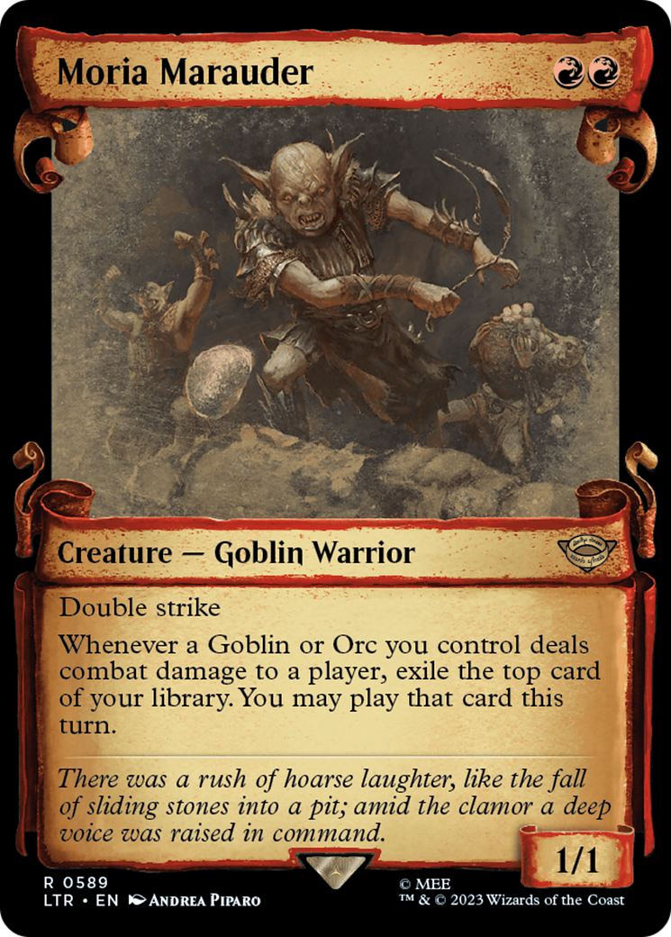 Moria Marauder [The Lord of the Rings: Tales of Middle-Earth Showcase Scrolls] | L.A. Mood Comics and Games
