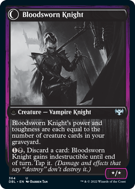 Bloodsworn Squire // Bloodsworn Knight [Innistrad: Double Feature] | L.A. Mood Comics and Games